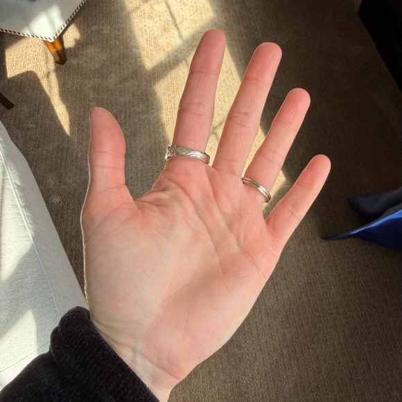 Silver Plated Spoon Ring - Picture 6 of 11